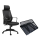 Fotel ergonomiczny Silver Monkey Fotel biurowy SMO-650 + Fuji składana podstawka pod laptop
